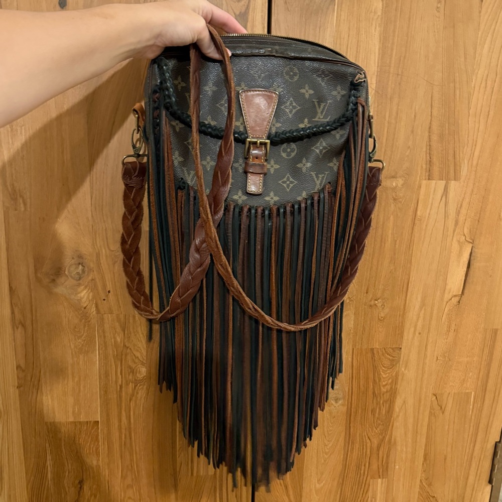 Vintage Boho Fringe Bag